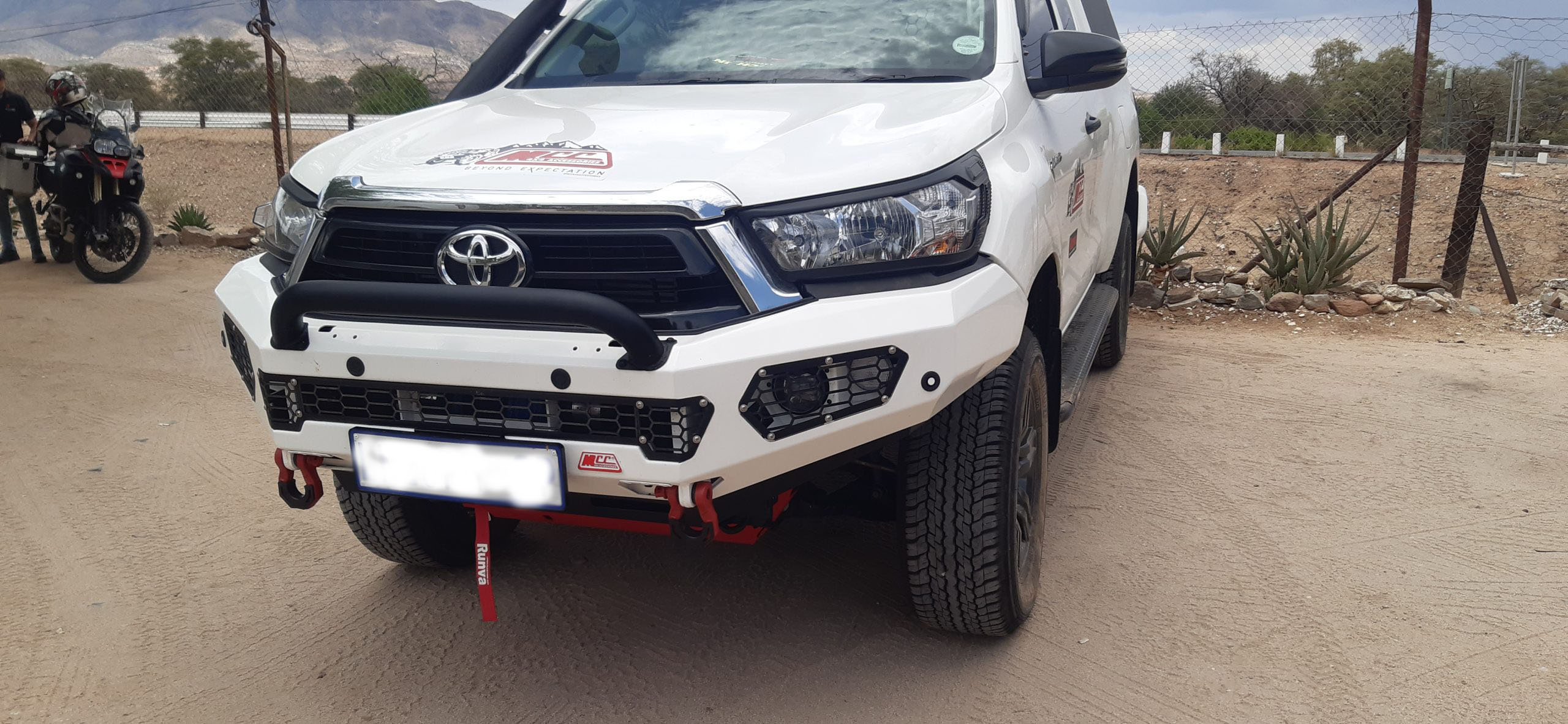 MCC Africa style replacement bullbar / bumper for Toyota Hilux GD6 Legend/Raider (2020-2025) - Image 2
