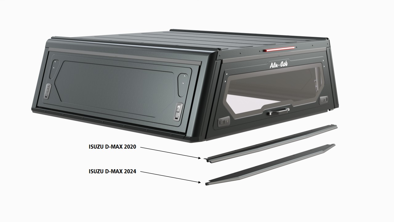 Alu-Cab Isuzu D-max Gen 7 Double Cab (2020+) - Contour Canopy - Image 11
