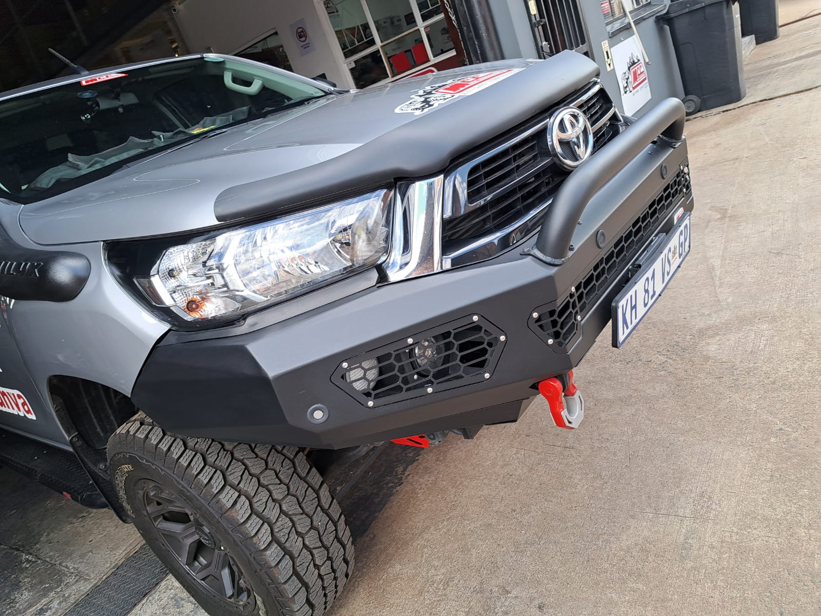 MCC Africa style replacement bullbar / bumper for Toyota Hilux GD6 Legend/Raider (2020-2025) - Image 5