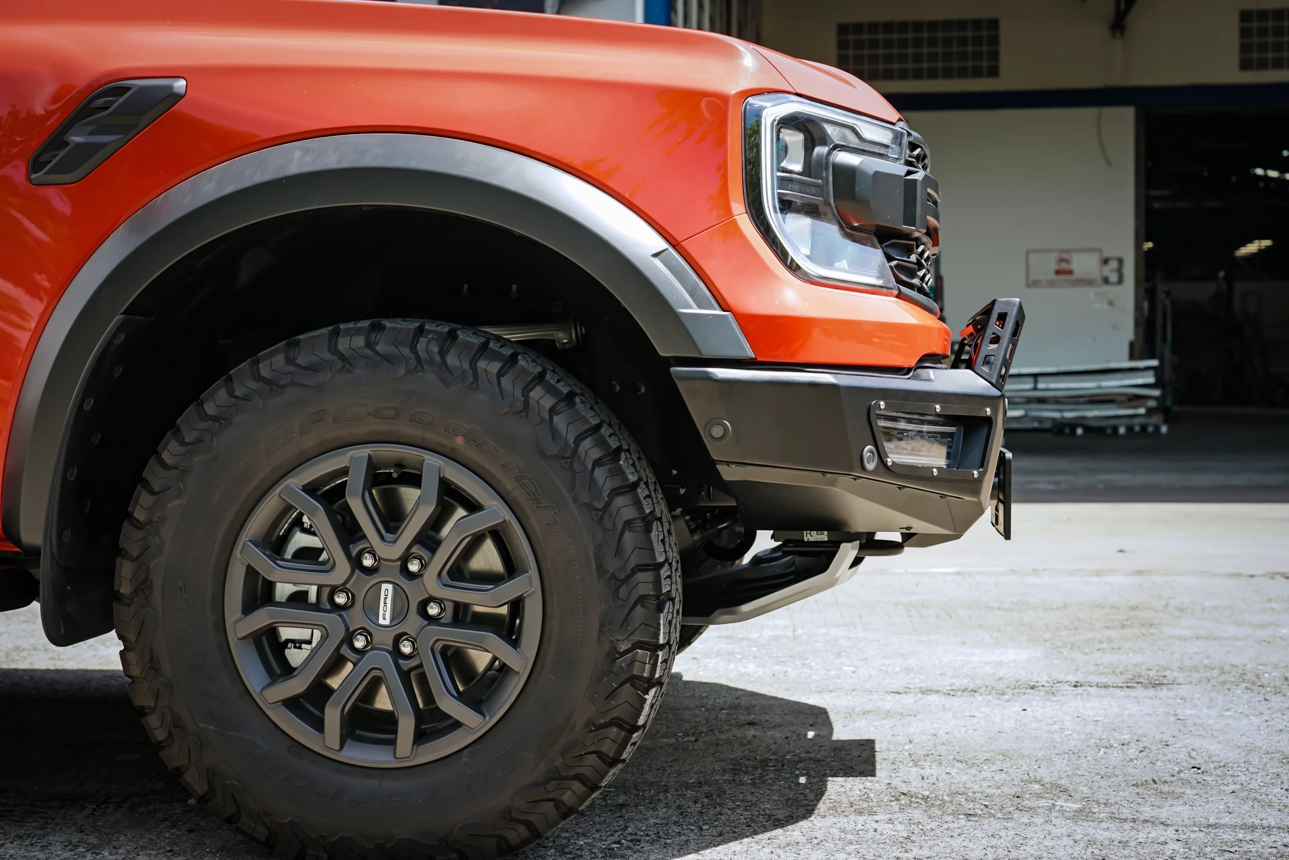 MCC Pegasus replacement bullbar / bumper for Ford Ranger Next Gen Raptor (2023+) - Image 4