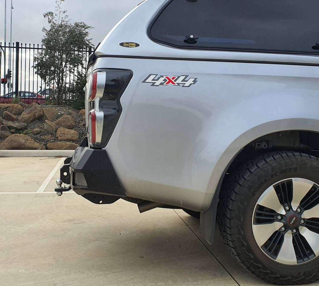 MCC Rocker Rear Bumper for Isuzu D-Max Gen7 (2021+) - Image 2